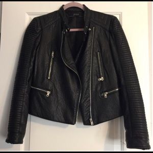 Zara Faux Leather Jacket